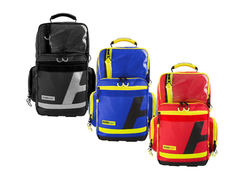 AEROcase - PRO 1R PL1C Notfallrucksack, blau, Gr. L VE 1