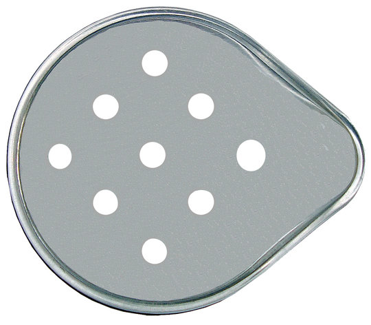 Augenschutzschale 9loch, steril, transparent 80x65 mm VE 20