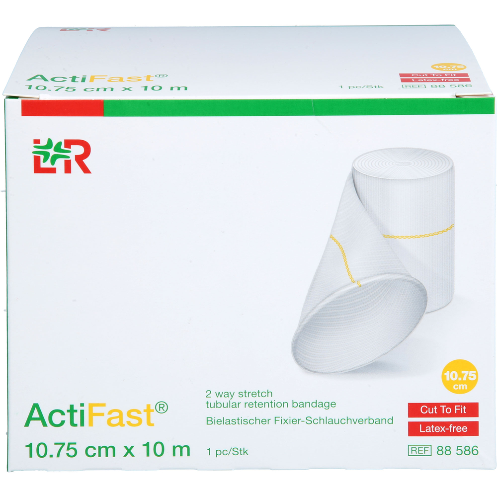 ActiFast Tubular Schlauchverband gelb 10,75cm x 10m VE 14