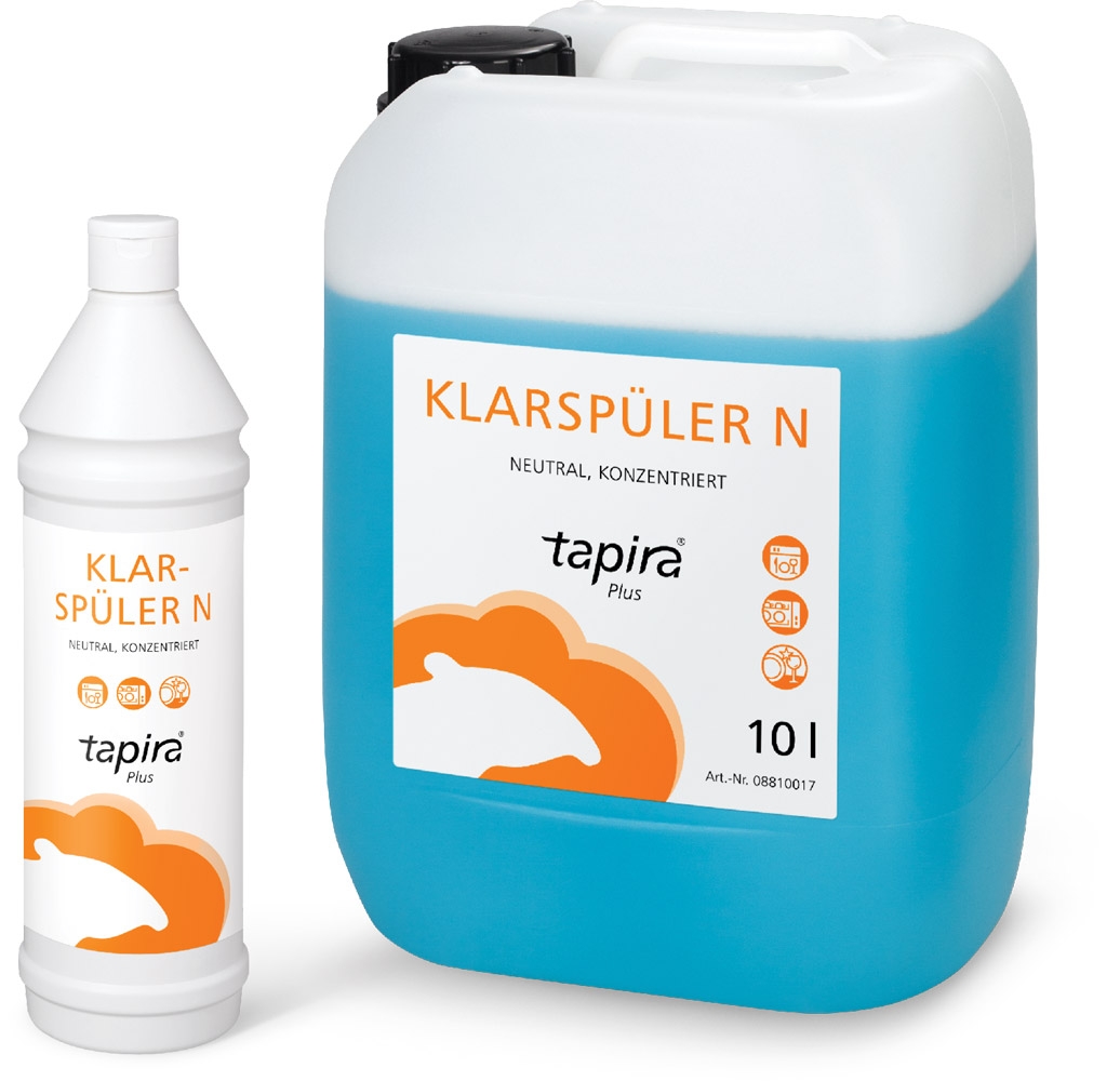 Tapira plus Klarspüler N, neutral, konzentriert, 10 Liter VE 1