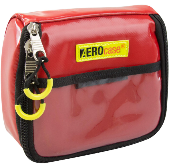 AEROcase MCAS1 Ampullarium klein Gr. S, signalrot VE 1
