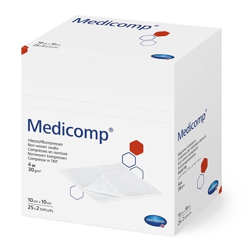 Medicomp extra st à 2, 7,5x7,5 6f  VE 50