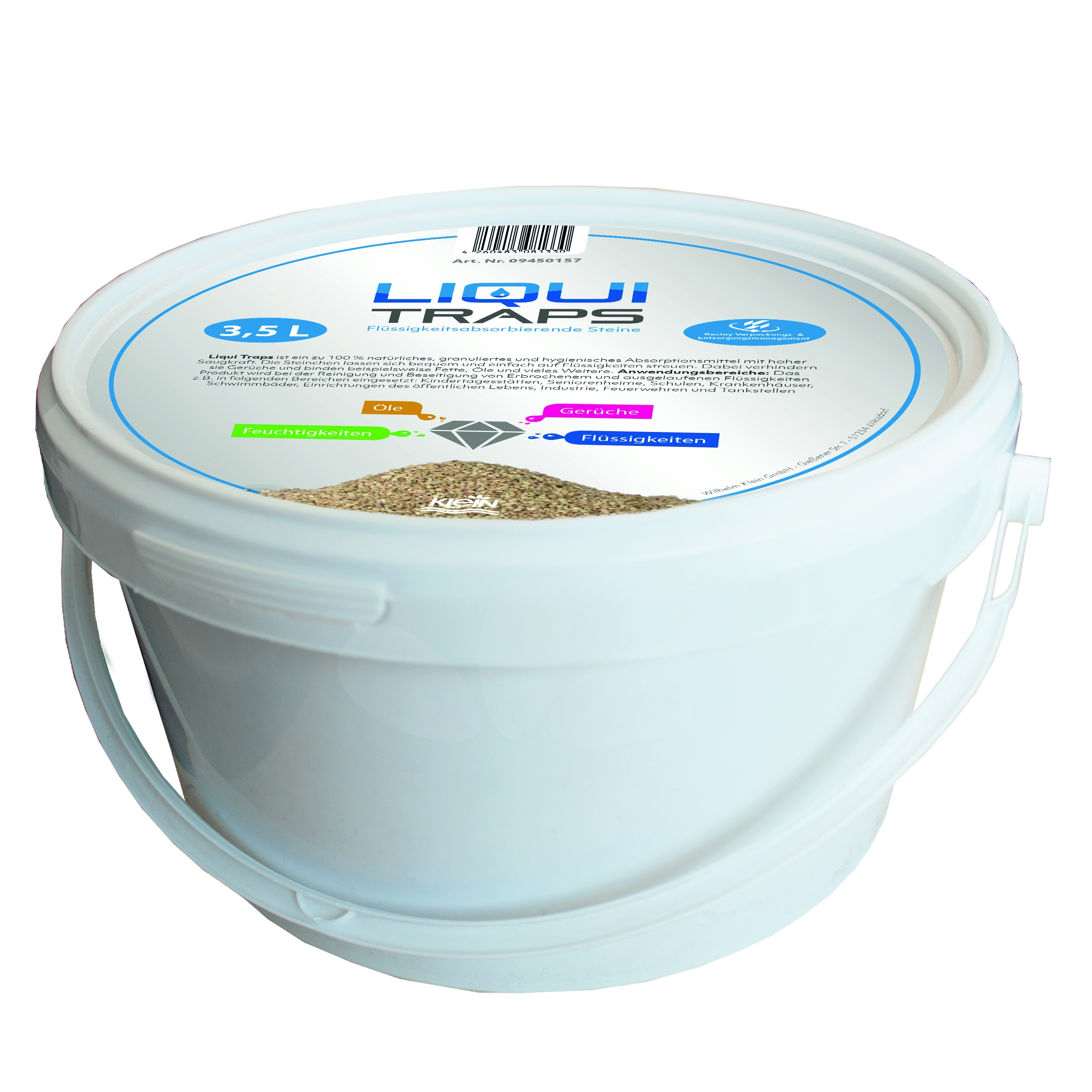 Liqui Traps -Absorber Granulat 3,5L VE 1