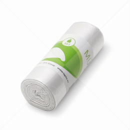 Müllbeutel transparent 30 ltr. (Rolle á 50 Stk) 5 mµ VE 1