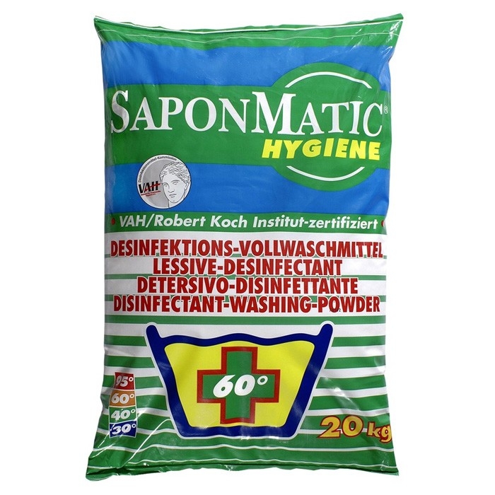 Desinf.-Waschm. "Sapon Matic Hygiene" 60° 20 kg VE 1