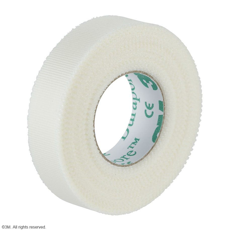 3M Durapore Kunstseidenpflaster, 2,5cm x 9,1m VE 12