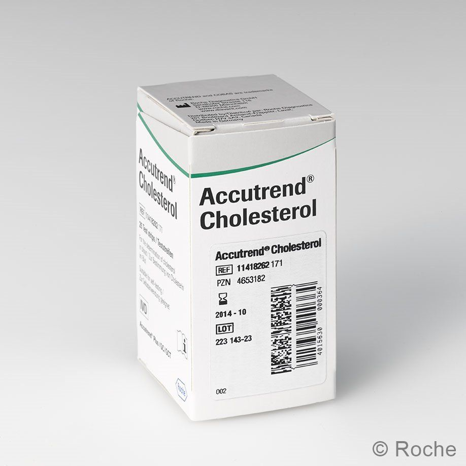 Accutrend Cholesterol Teststreifen VE 25