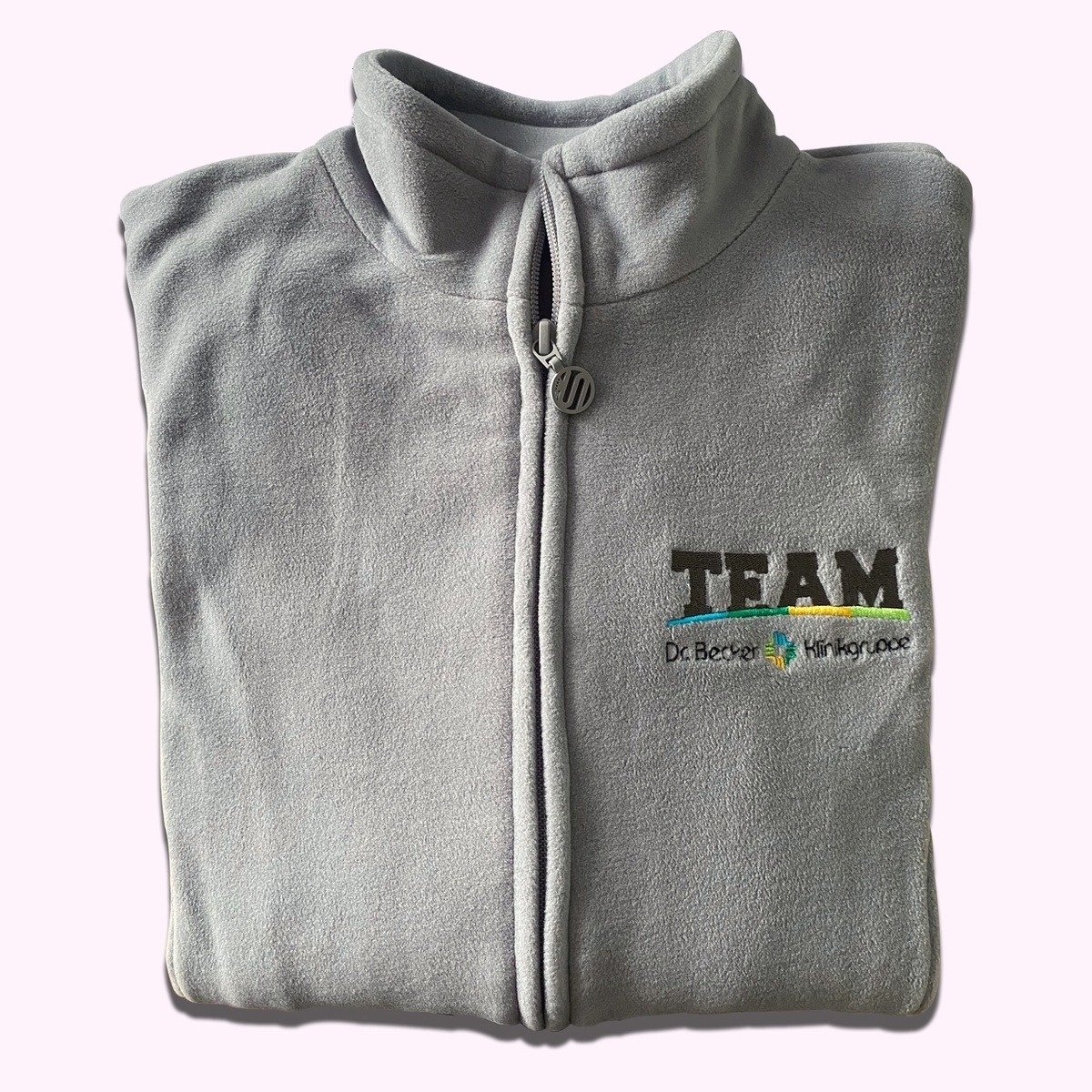 Damen-Fleecejacke, Logostickerei "Team", Gr. M, VE 1