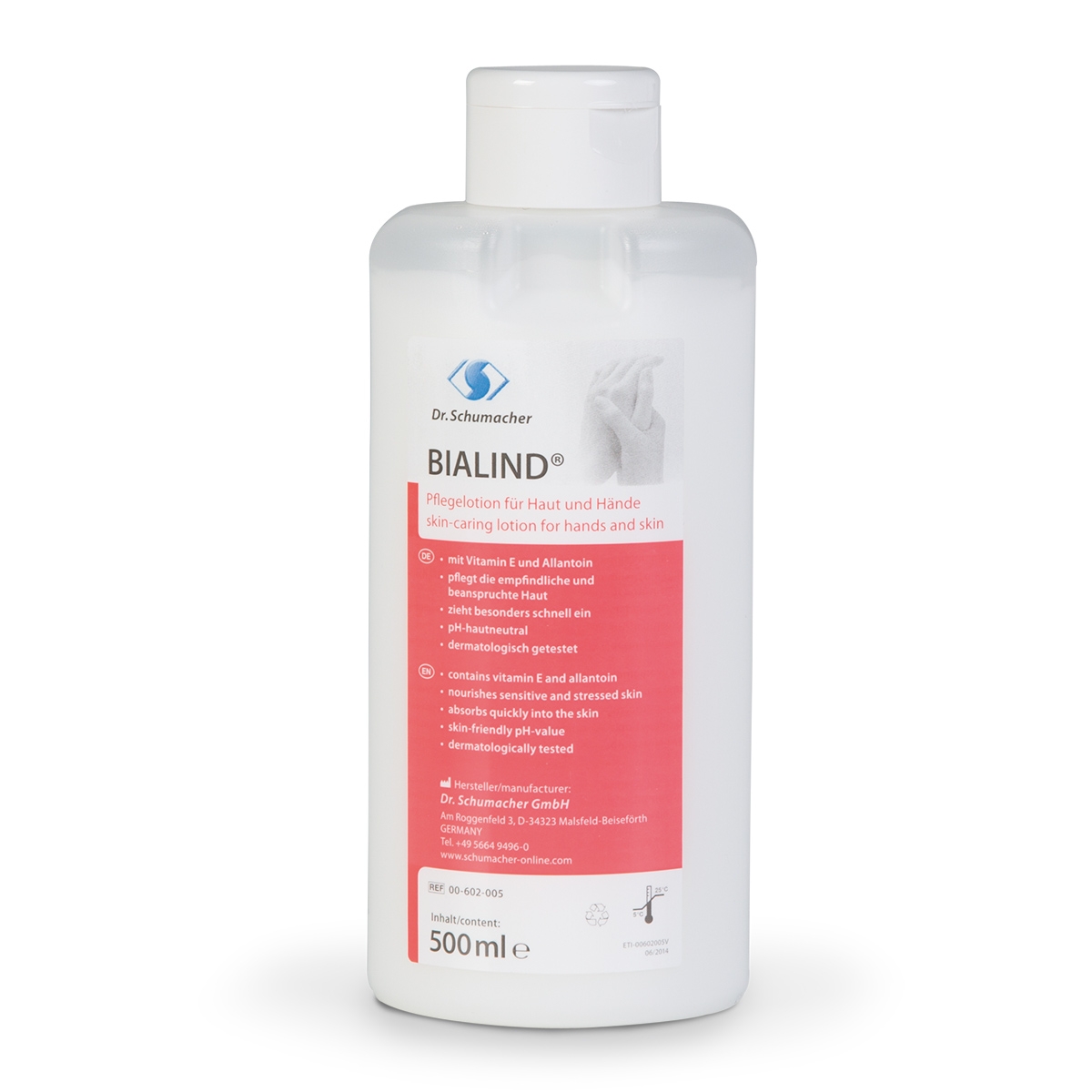 Bialind Hautpflegelotion 500 ml 00-602-005 VE 1