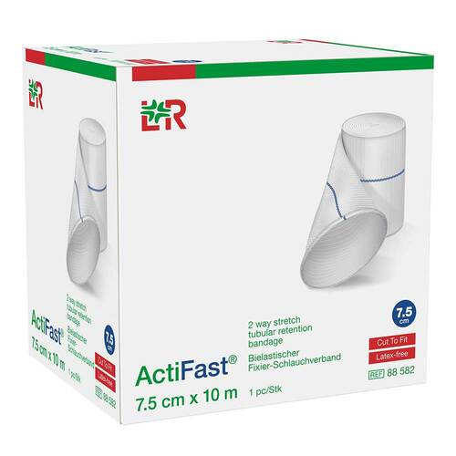 ActiFast Tubular Schlauchverband blau 7.5cm x 10m VE 20
