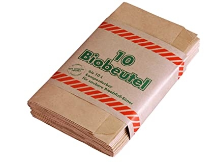 ÖKO-Papierbeutel Abfallbeutel 390 x 360mm 10 Liter VE 10