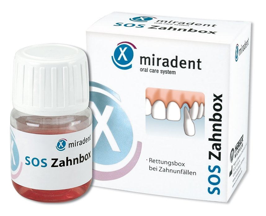 SOS Zahnbox - Rettungsbox für Zahnunfälle VE 1