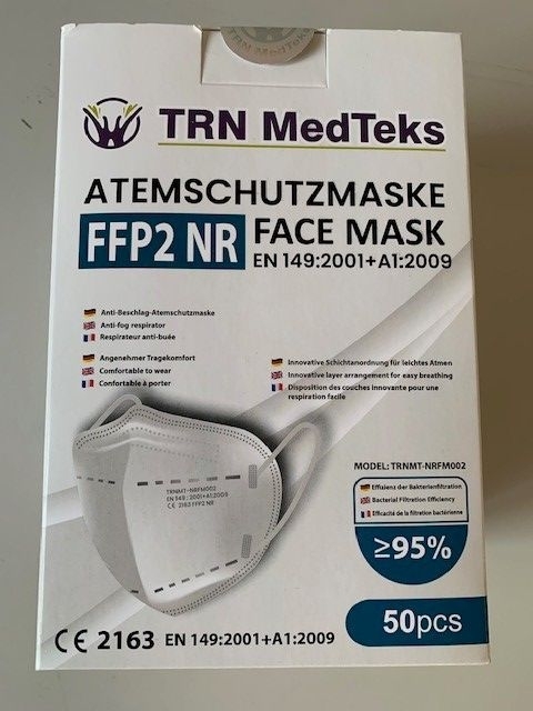 Gesichtsvormaske FFP 2 o. Ventil  (Mezorison ) VE 1