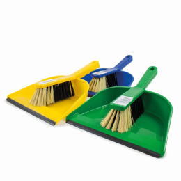 Kehrgarnitur Kunststoff mit Lippe 18cm VE 1