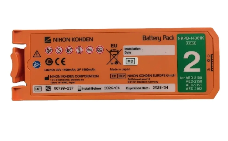 Akku für Nihon Kohden für Cardiolife AED 2100/2100K    VE 1