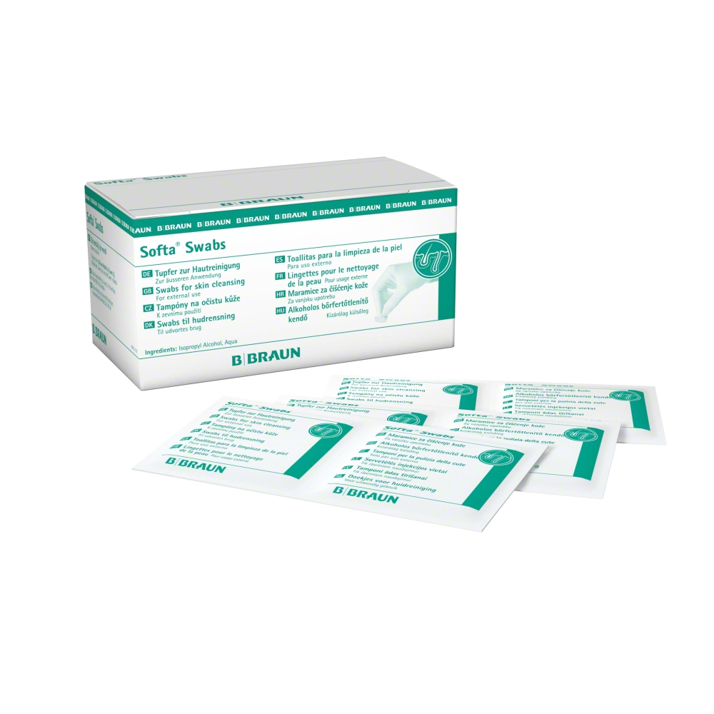 B.Braun Softa® Swabs Einmal-Alkoholtupfer VE 100