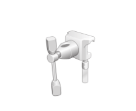 Befestigungskloben - Standardklemme zu Maquet OP - Tische 16 - 18mm VE 1