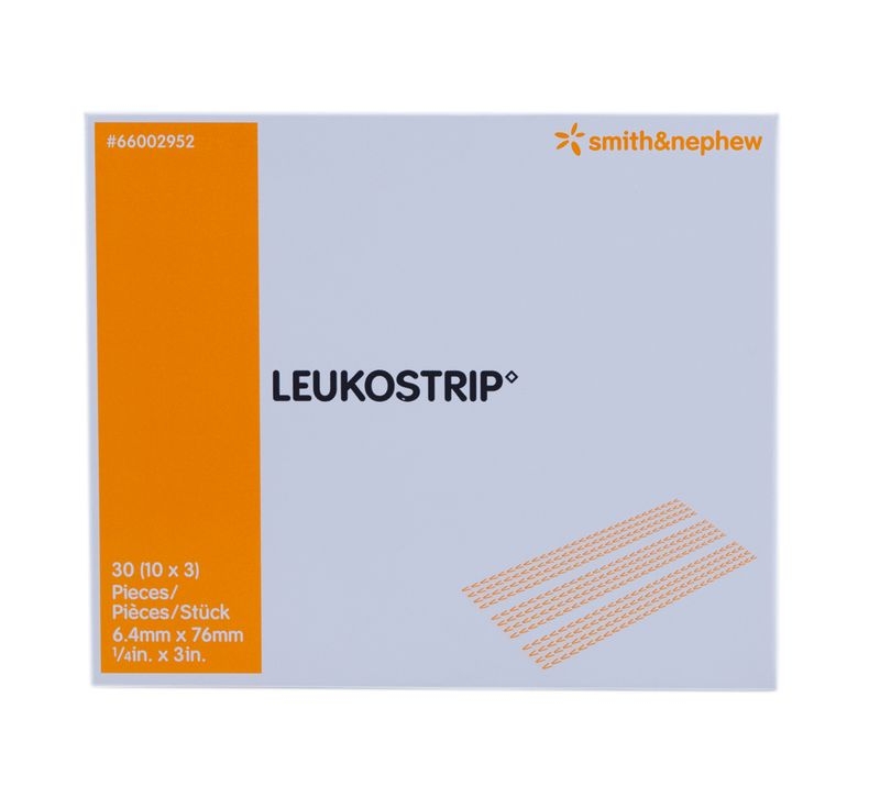 Leukostrip 76x6,4 mm á 3 Streifen 66002952 VE 10