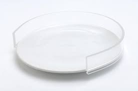 Tellerranderhöhung 3,5cm 21,5-25cm transparent VE 1