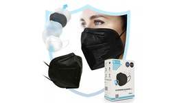 Gesichtsvormaske FFP 2 o. Ventil schwarz VE 1